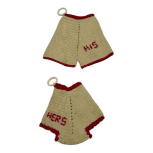 Christmas Ornaments His and Hers Under Ware Set